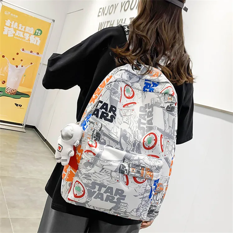 S.REPHEN Nylon Backpack Regular Unisex Multicolor-10
