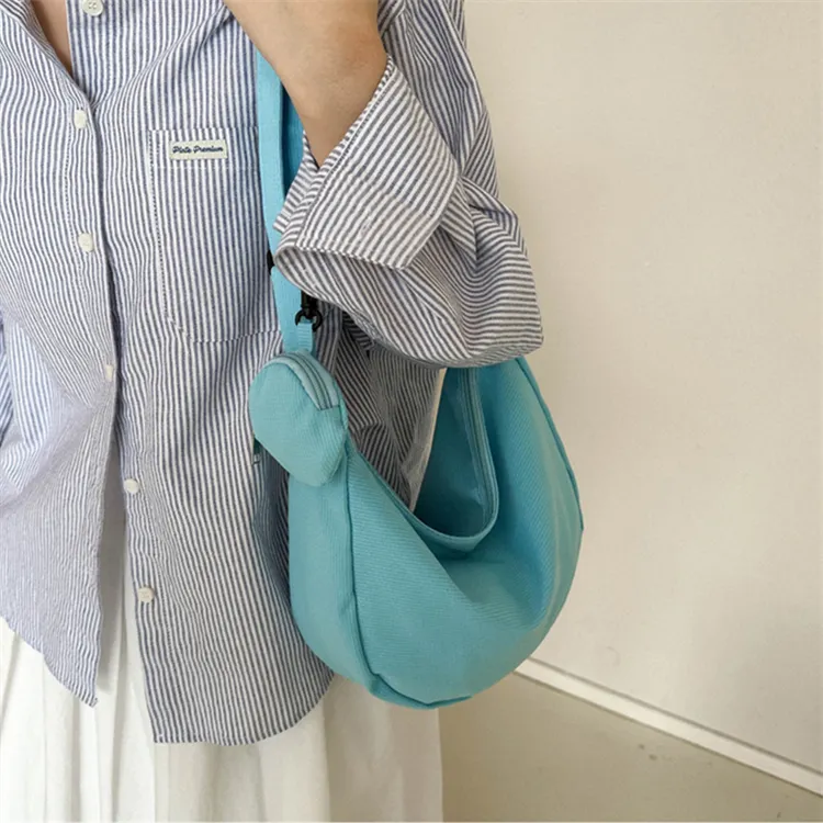 S.REPHEN Canvas Shoulder Bag Canvas Bag Regular Unisex Multicolor-14
