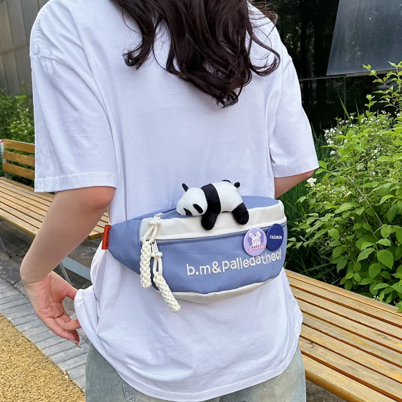 S.REPHEN Oxford Sling Bag Fanny Pack Unisex Multicolor-18