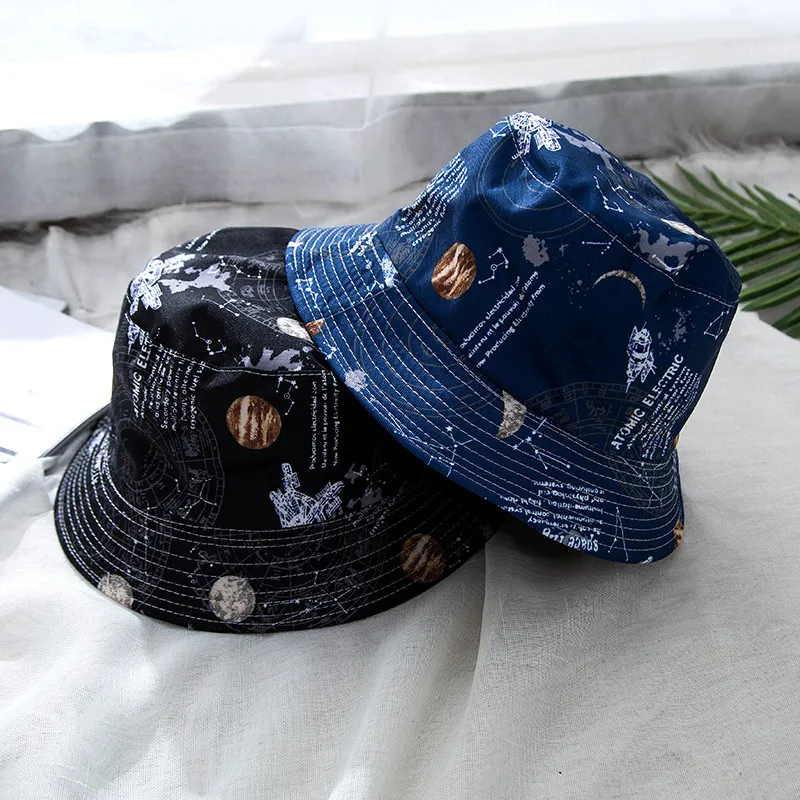MEETSUNNY Polyester Bucket Hats Unisex-3