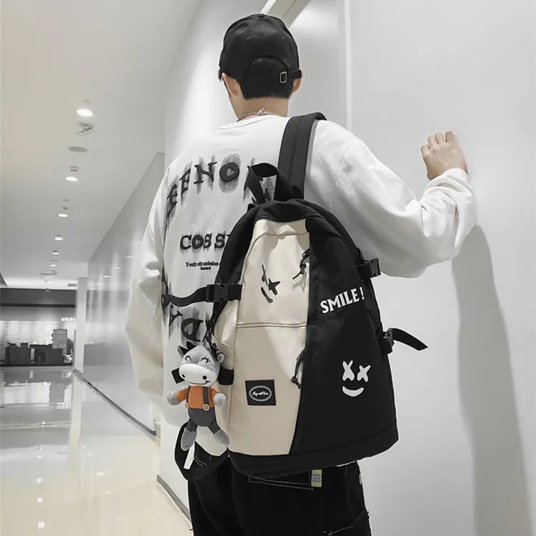 S.REPHEN Nylon Backpack Unisex Multicolor-11