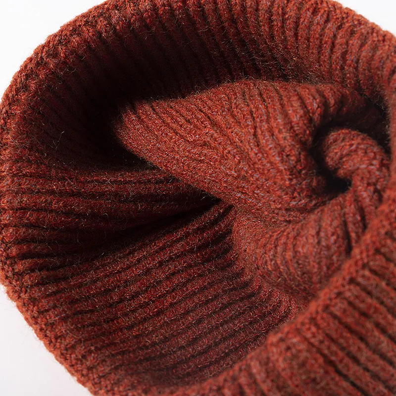 MEETSUNNY Faux Rabbit Fur Beanies Unisex-9