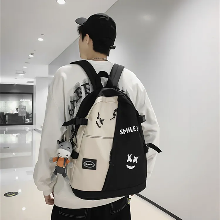 S.REPHEN Nylon Backpack Unisex Multicolor-8