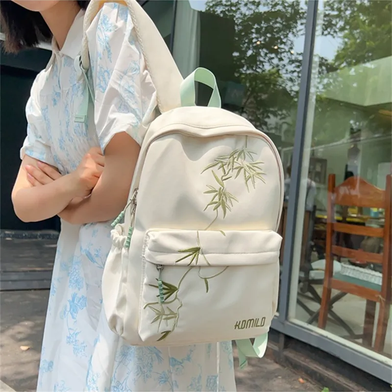 S.REPHEN Nylon Backpack Unisex Multicolor-5