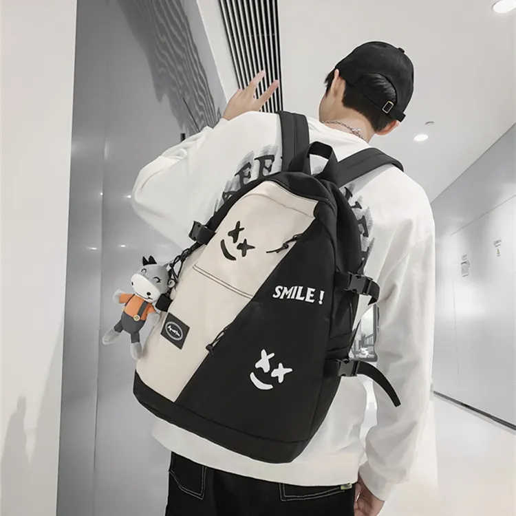 S.REPHEN Nylon Backpack Unisex Multicolor-7