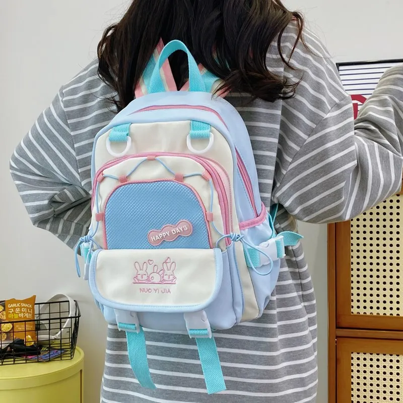 S.REPHEN Nylon Backpack Regular Unisex White-9