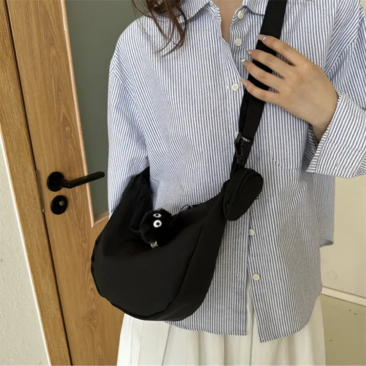 S.REPHEN Canvas Shoulder Bag Canvas Bag Regular Unisex Multicolor-4