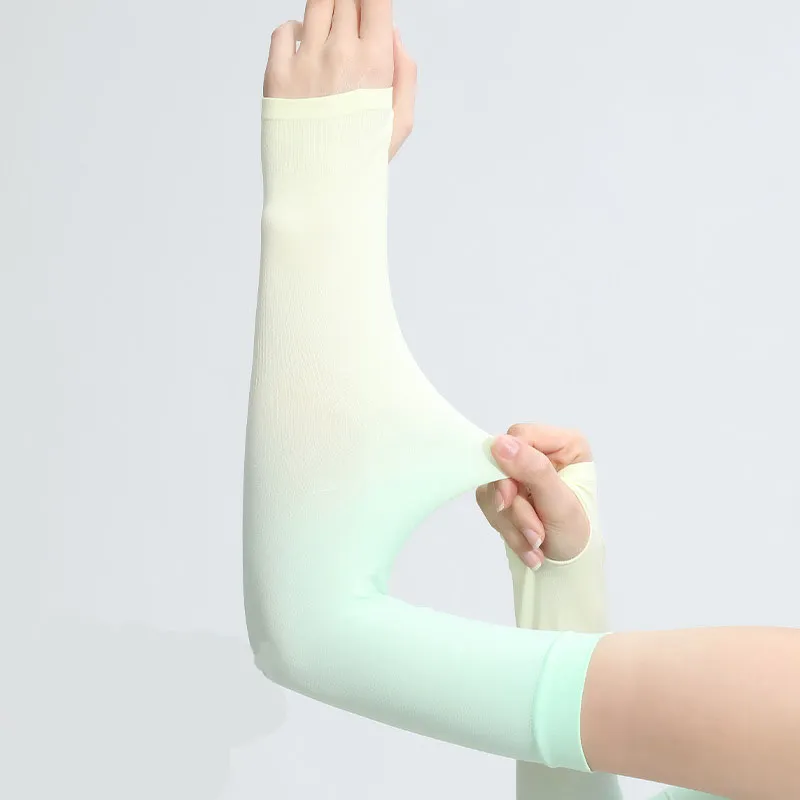 MEETSUNNY Ice Silk Sun Protection Sleeves Unisex-2