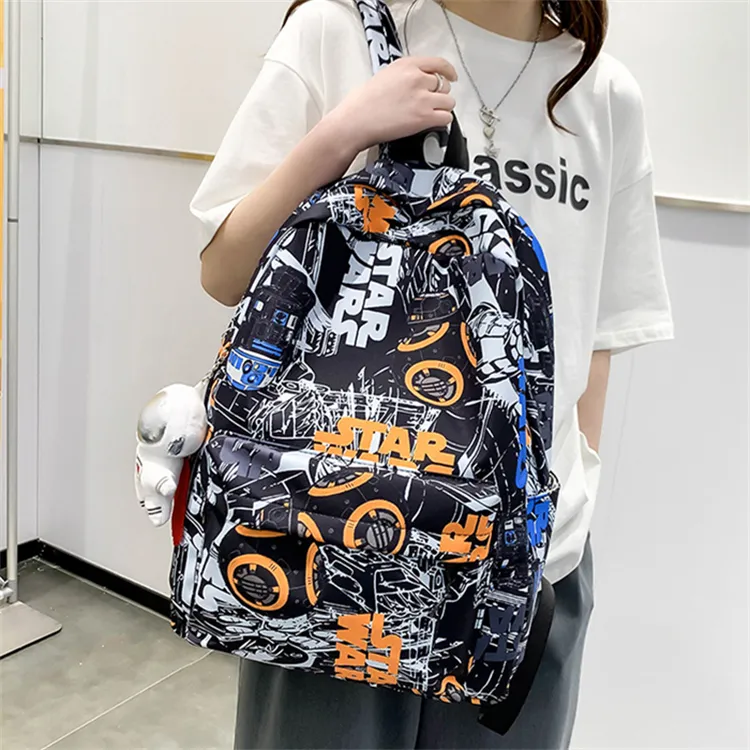 S.REPHEN Nylon Backpack Regular Unisex Multicolor-2