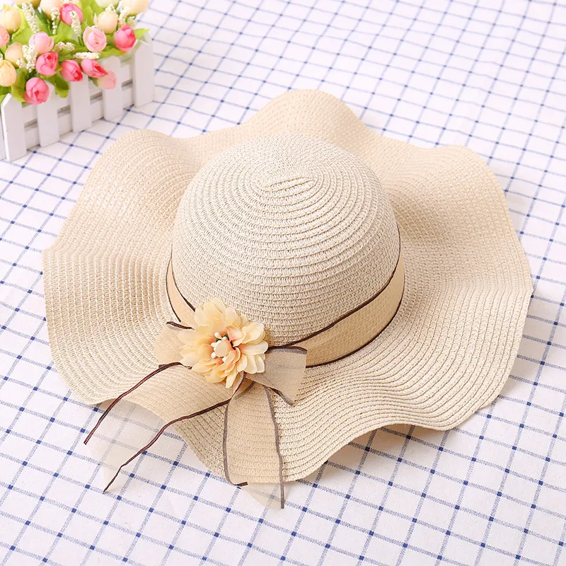MEETSUNNY Straw Woven Sun Protection Hats Women's-1