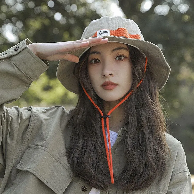 MEETSUNNY Polyester Bucket Hats Unisex-1