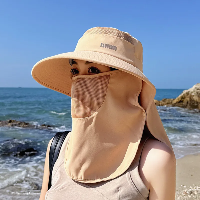 MEETSUNNY Polyester Sun Protection Hats Unisex-3