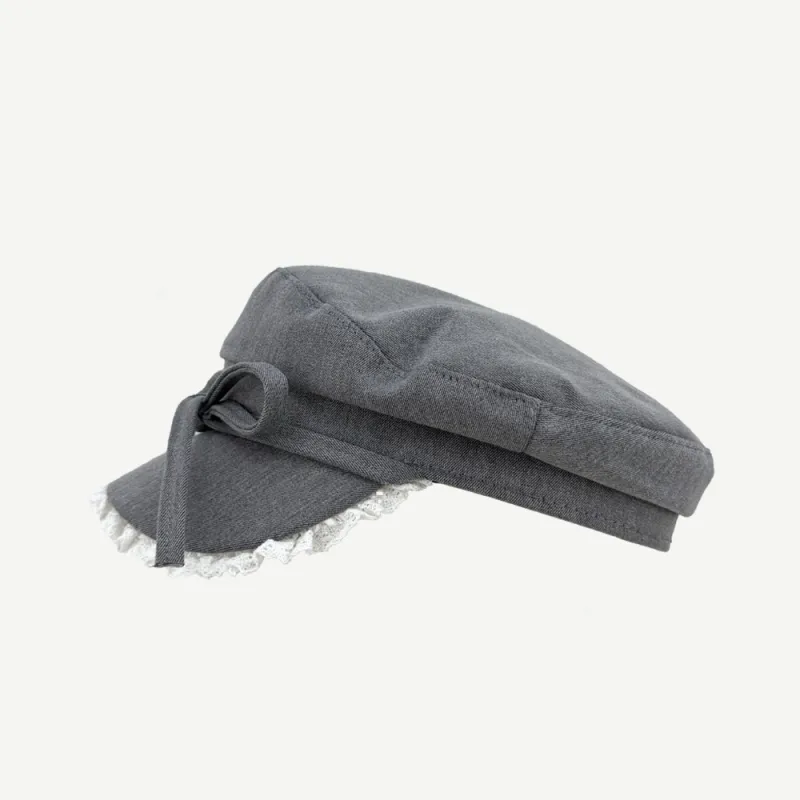 MEETSUNNY Octagonal Cap With Small Face Berets Women's-3