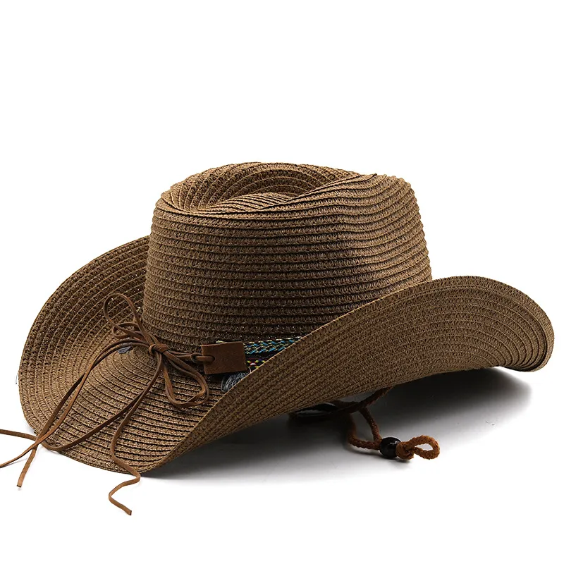 MEETSUNNY Paper Straw Hat Women's-2