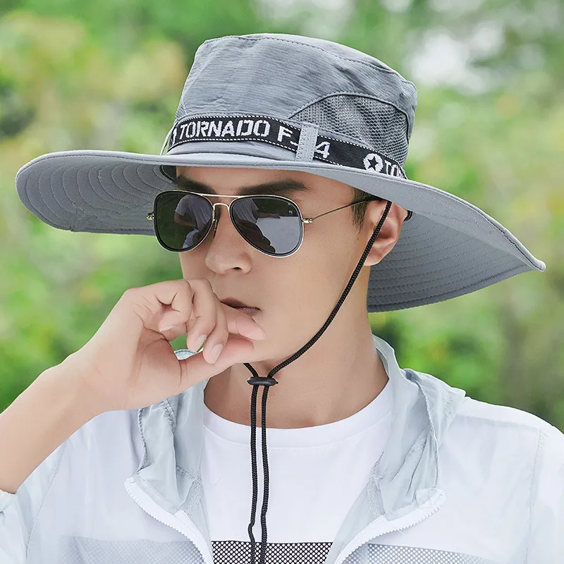 MEETSUNNY Polyester Bucket Hats Unisex-3