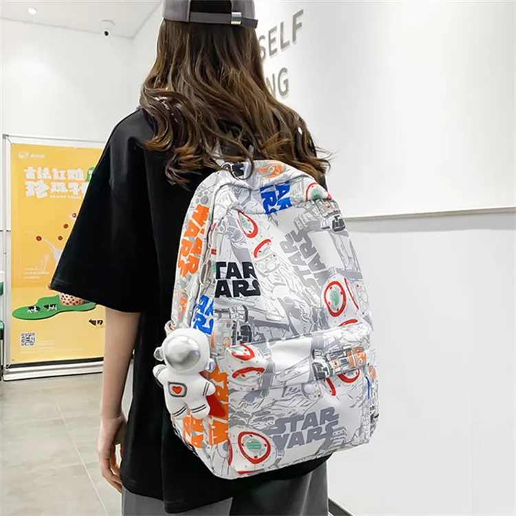 S.REPHEN Nylon Backpack Regular Unisex Multicolor-11