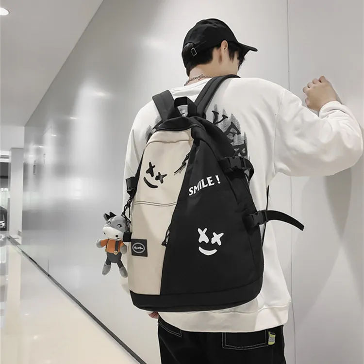 S.REPHEN Nylon Backpack Unisex Multicolor-9