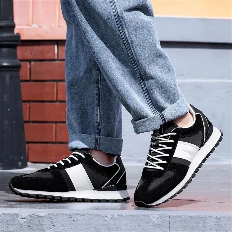 WALKSOUL Casual Shoes Men Low Top White/Black-4
