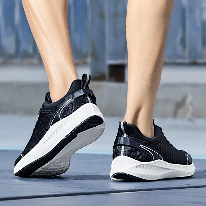 WALK SOUL Cushioning Coverage Rebound Wear-Resistant Lightweight Breathable Low-Top Running Shoes Men's-11