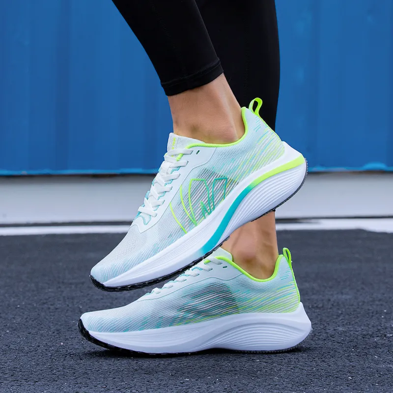WALK SOUL Cushioning Coverage Rebound Wear Resistant Lightweight Breathable Slip Resistant Low Top Running Shoes Unisex-14