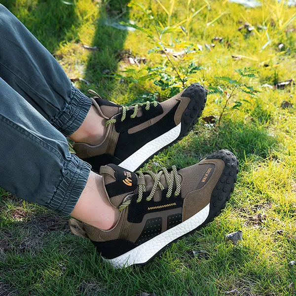 WALK SOUL Coverage Rebound Height Increasing Wear-Resistant Slip-Resistant Mid-Top Casual Shoes Unisex-4