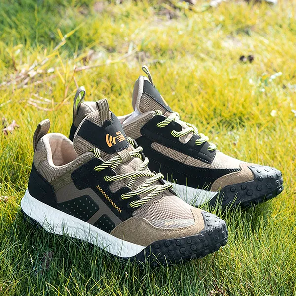 WALK SOUL Coverage Rebound Height Increasing Wear-Resistant Slip-Resistant Mid-Top Casual Shoes Unisex-6