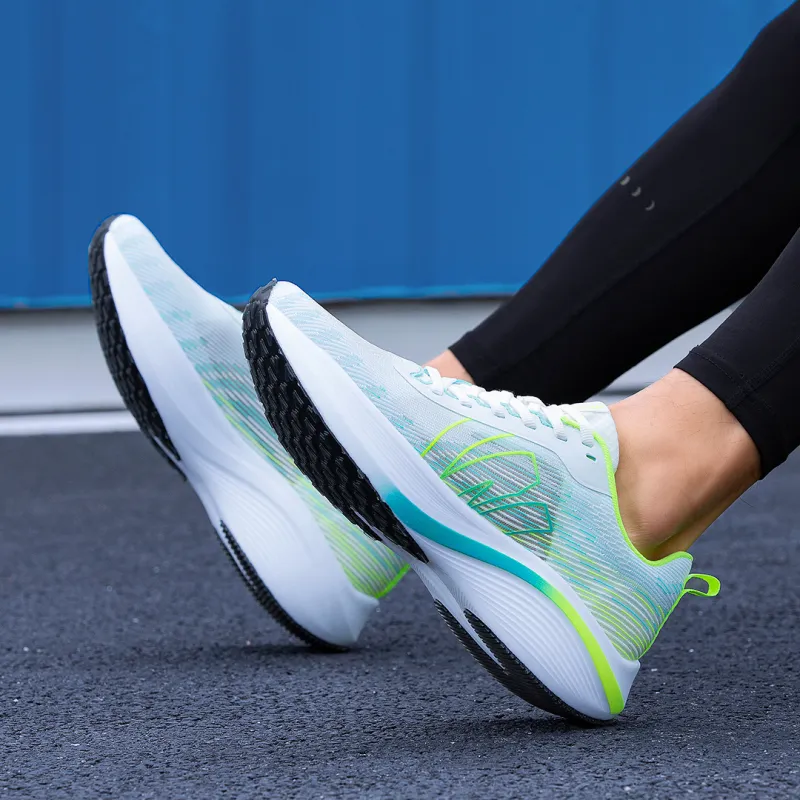 WALK SOUL Cushioning Coverage Rebound Wear Resistant Lightweight Breathable Slip Resistant Low Top Running Shoes Unisex-16
