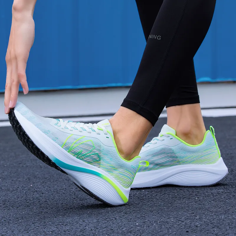 WALK SOUL Cushioning Coverage Rebound Wear Resistant Lightweight Breathable Slip Resistant Low Top Running Shoes Unisex-17