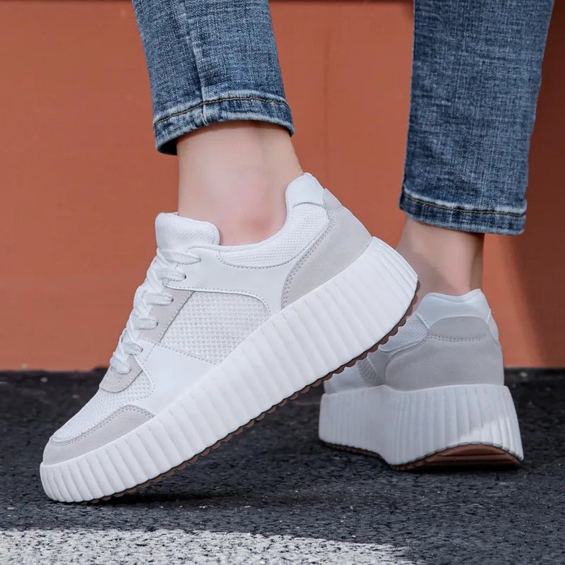 WALK SOUL Anti-Slip And Wear-Resistant Height Increasing Low-Top Skateboard Shoes Unisex-15
