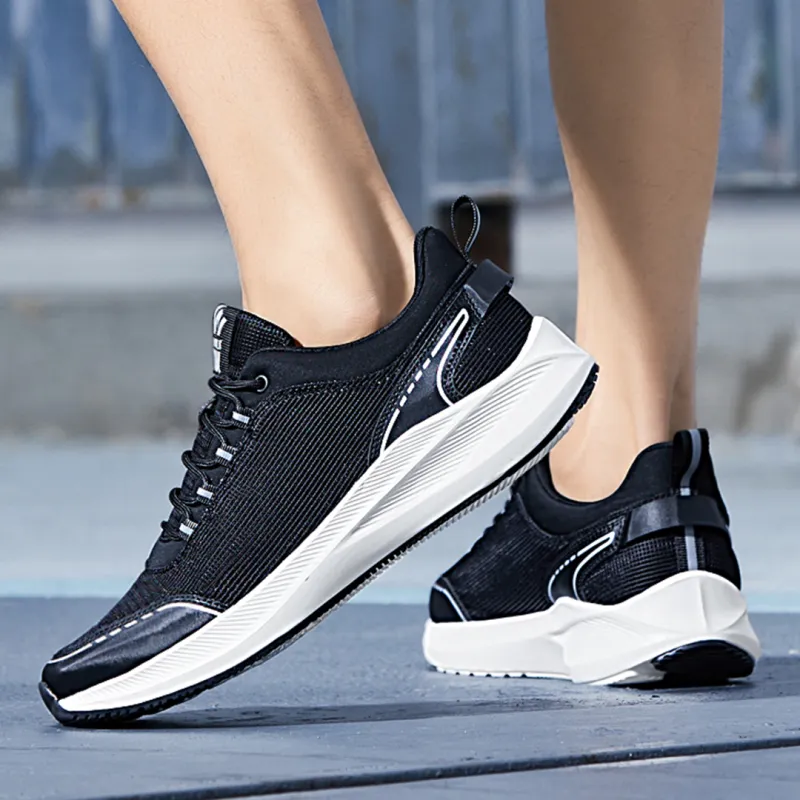 WALK SOUL Cushioning Coverage Rebound Wear-Resistant Lightweight Breathable Low-Top Running Shoes Men's-12