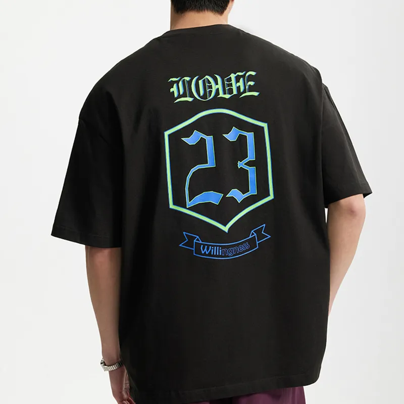 M MAICCO T Shirt Unisex Black/White-1