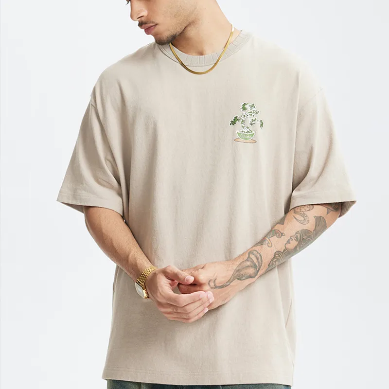 M MAICCO T Shirt Men's Khaki/Khaki-5
