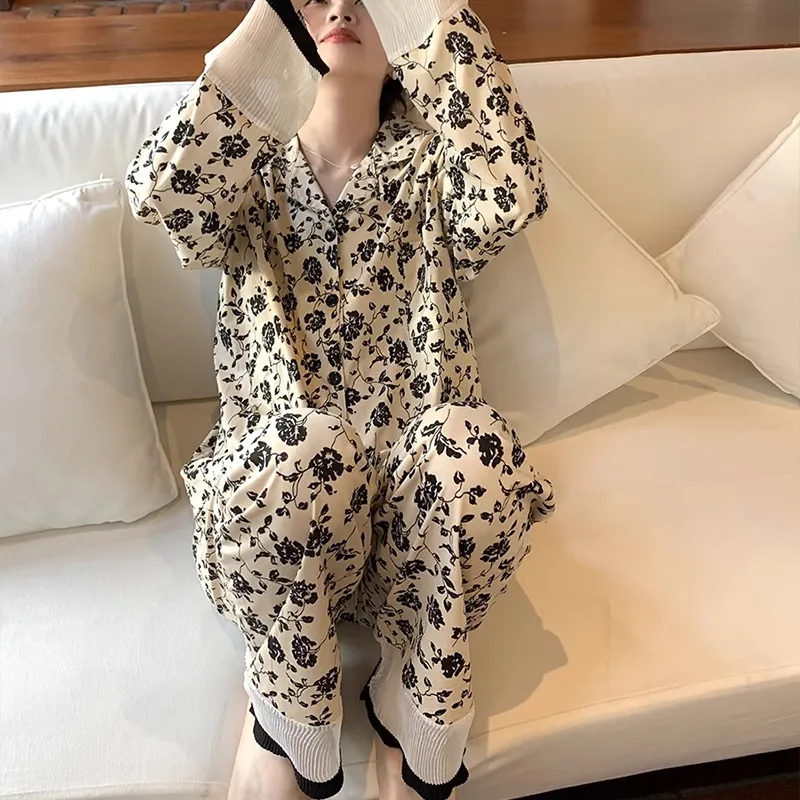 O'MESIK Pajama Set Women's Image Color-3