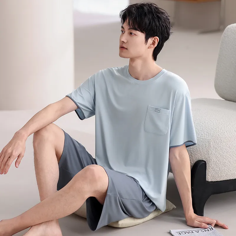 O'MESIK Men Pajama Sets-4