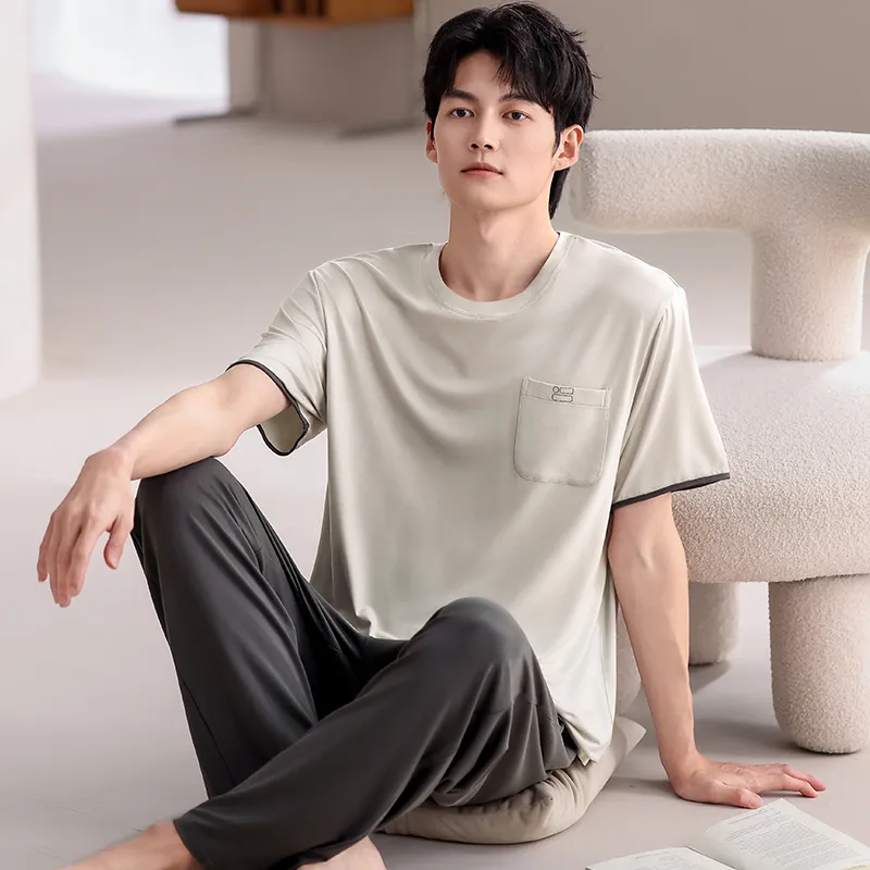 O'MESIK Men Pajama Sets-3