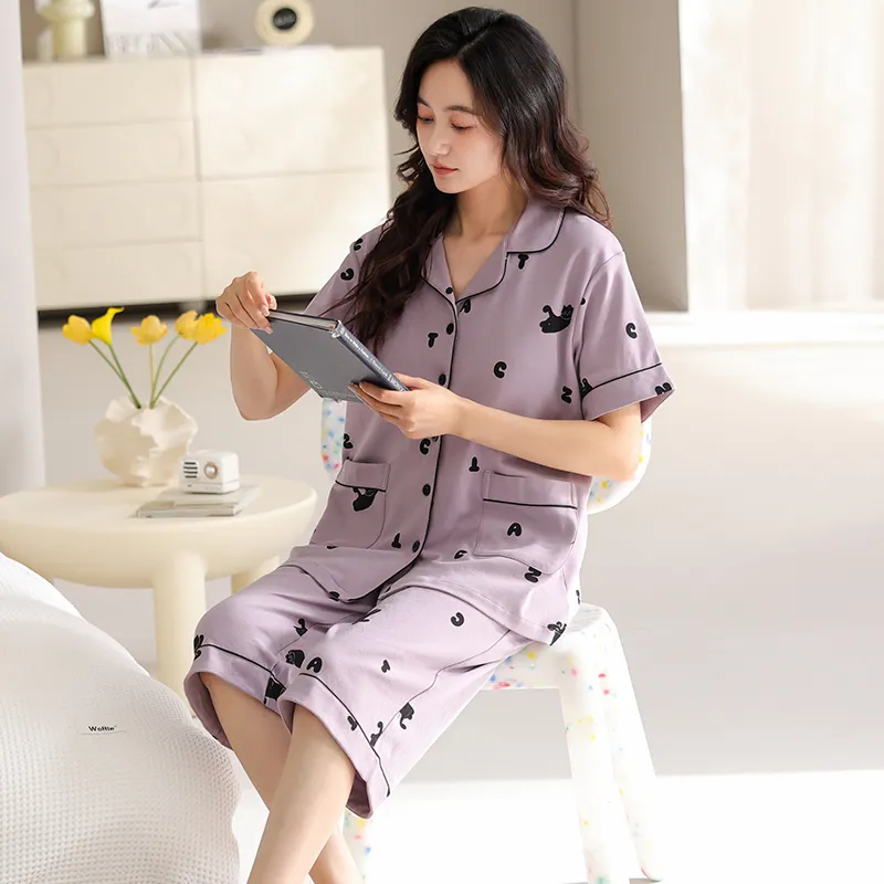 O'MESIK Women's Pajama Sets-4