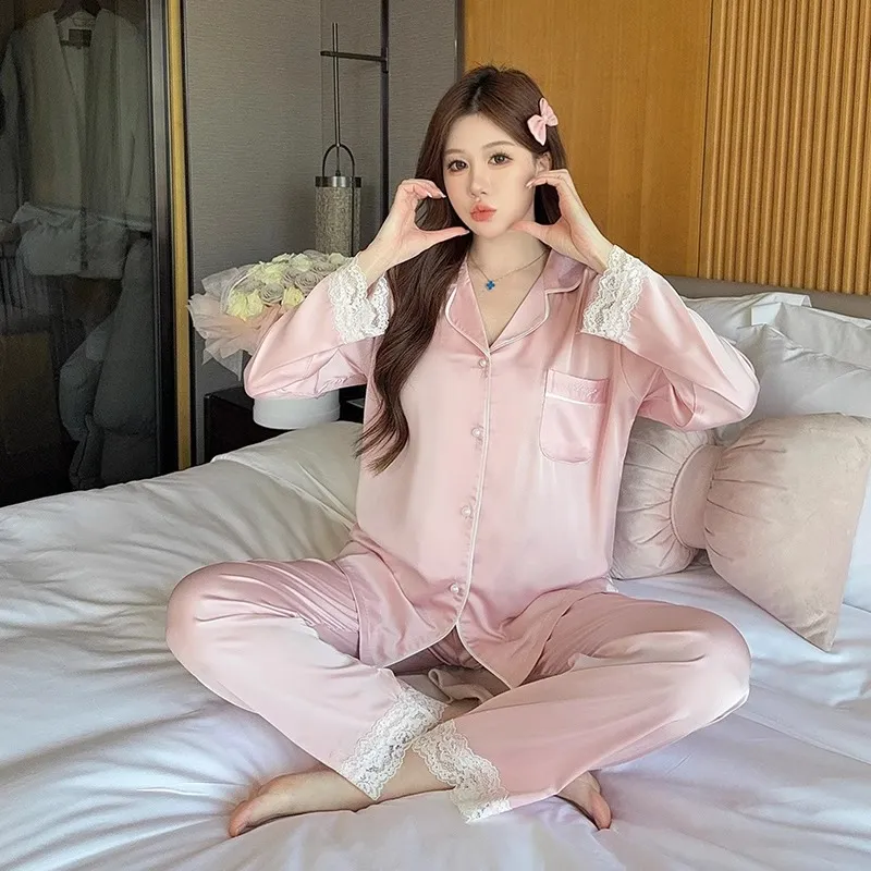 O'MESIK Pajama Set Women's Pink-2