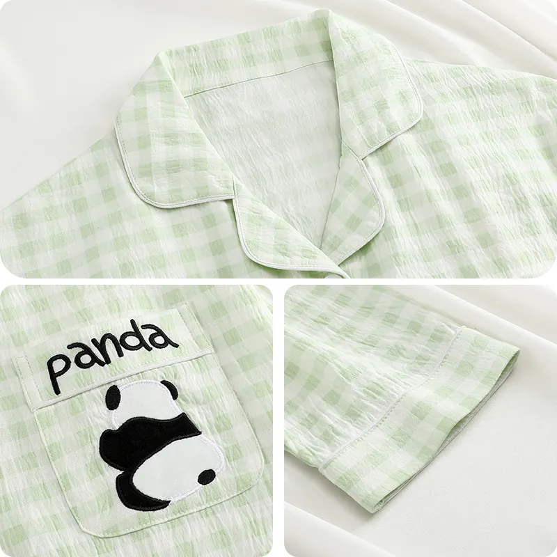 O'MESIK Pajama Set Women's Green-4