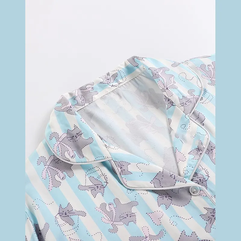 O'MESIK Pajama Set Women's Blue-1