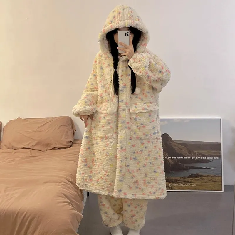 O'MESIK Pajama Set Unisex Apricot-4