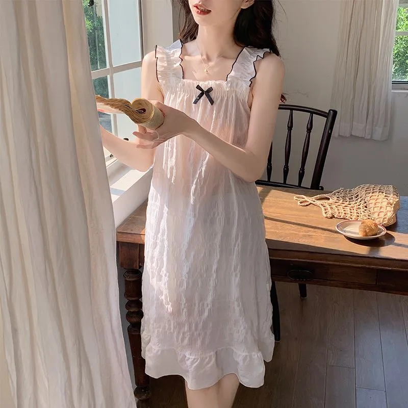 O'MESIK Nightgown Women's Gift Box Set White-1