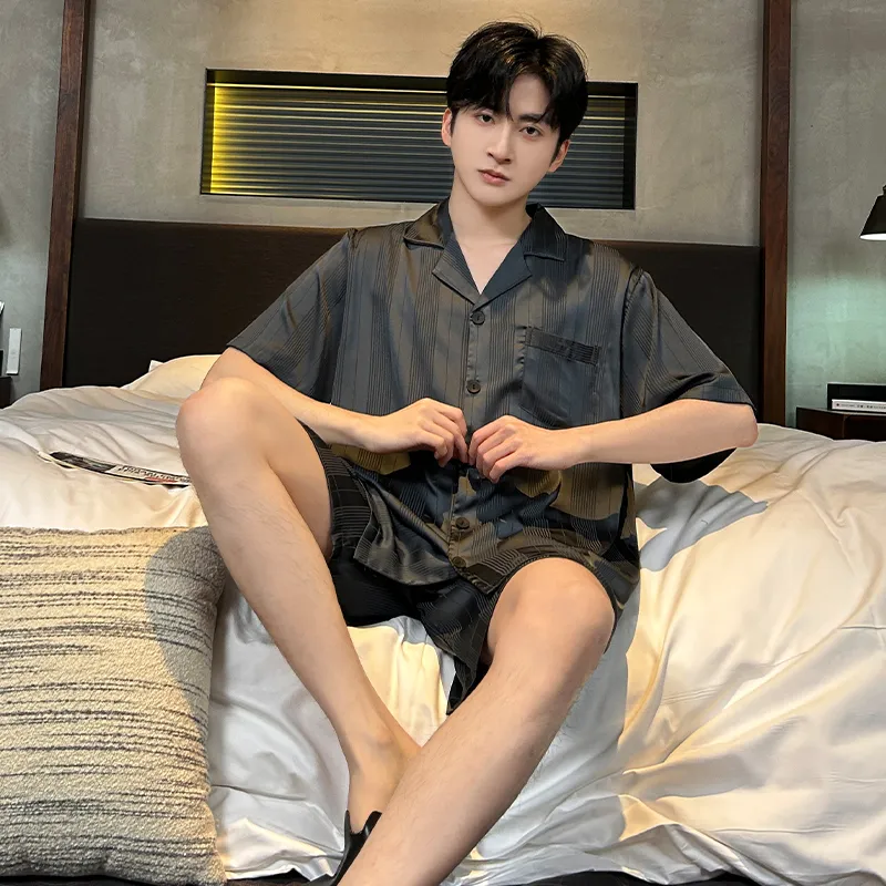 O'MESIK Men Pajama Sets-4