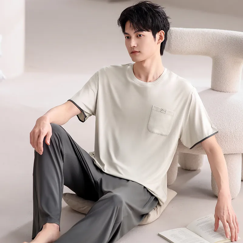 O'MESIK Men Pajama Sets-5