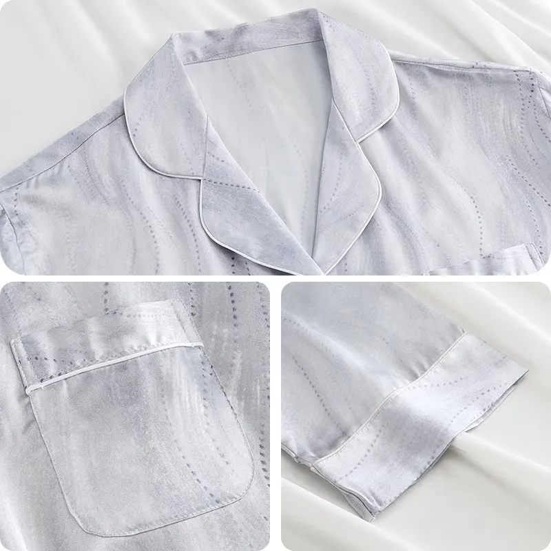 O'MESIK Pajama Set Unisex Image Color-3