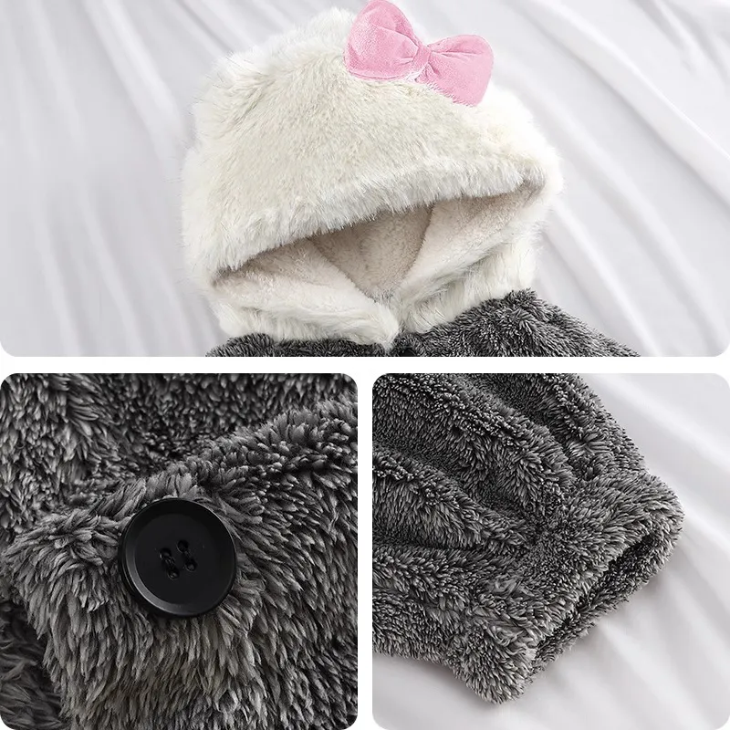 O'MESIK Pajama Set Women's Dark Gray-3