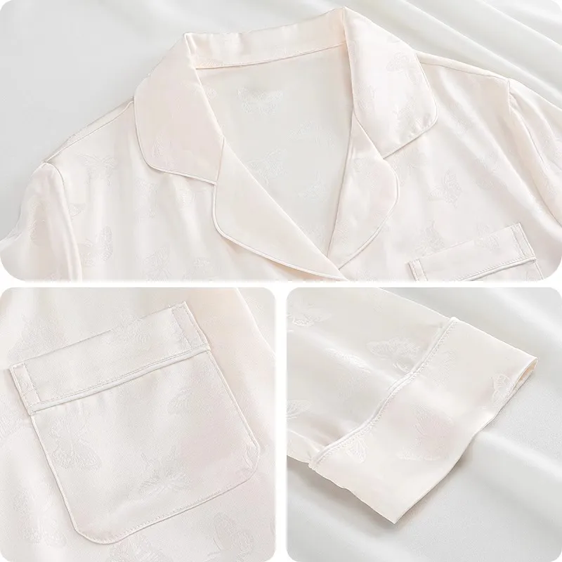O'MESIK Pajama Set Women's Apricot-3