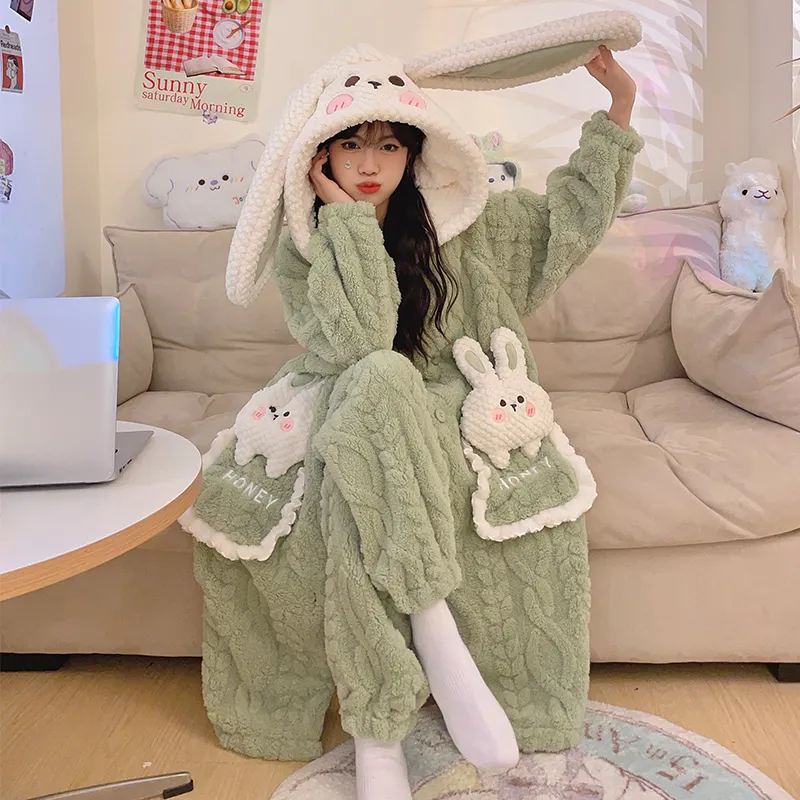 O'MESIK Pajama Set Women's Green-2