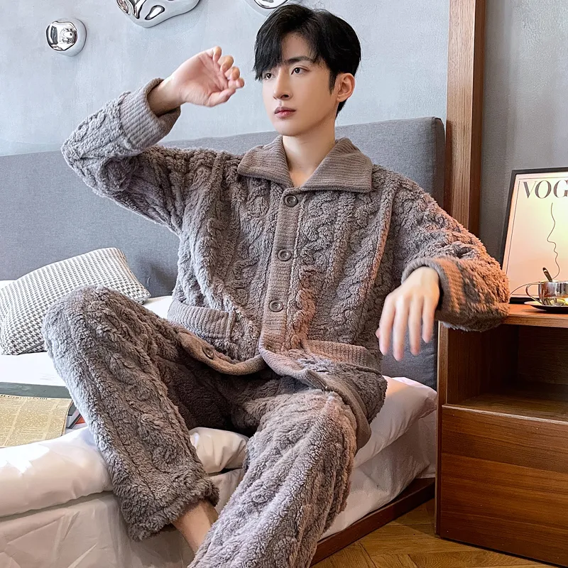 O'MESIK Men Pajama Sets-3