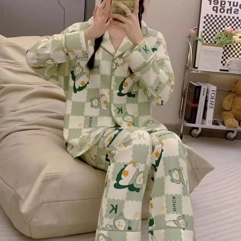O'MESIK Pajama Set Women's Green-4