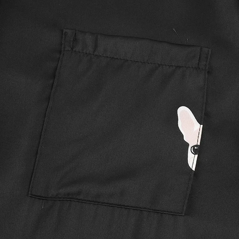 O'MESIK Pajama Set Women's Black-3